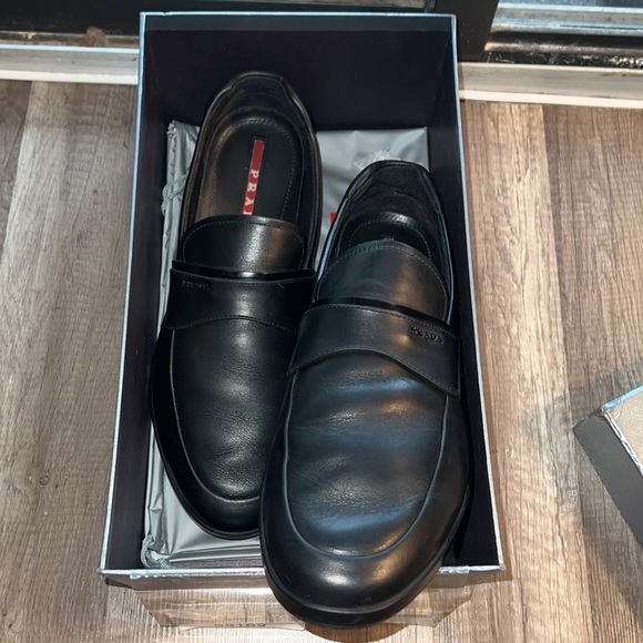 Prada Calzature Uomo Vitello Plume - Picture 9 of 11